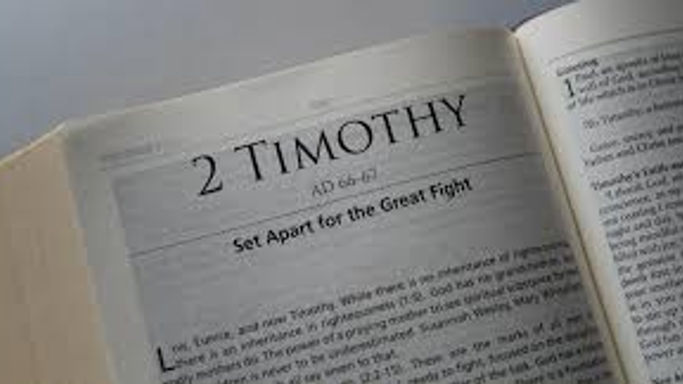 'What Will Our Epitaphs Be?' (2nd Timothy 4:7-8)